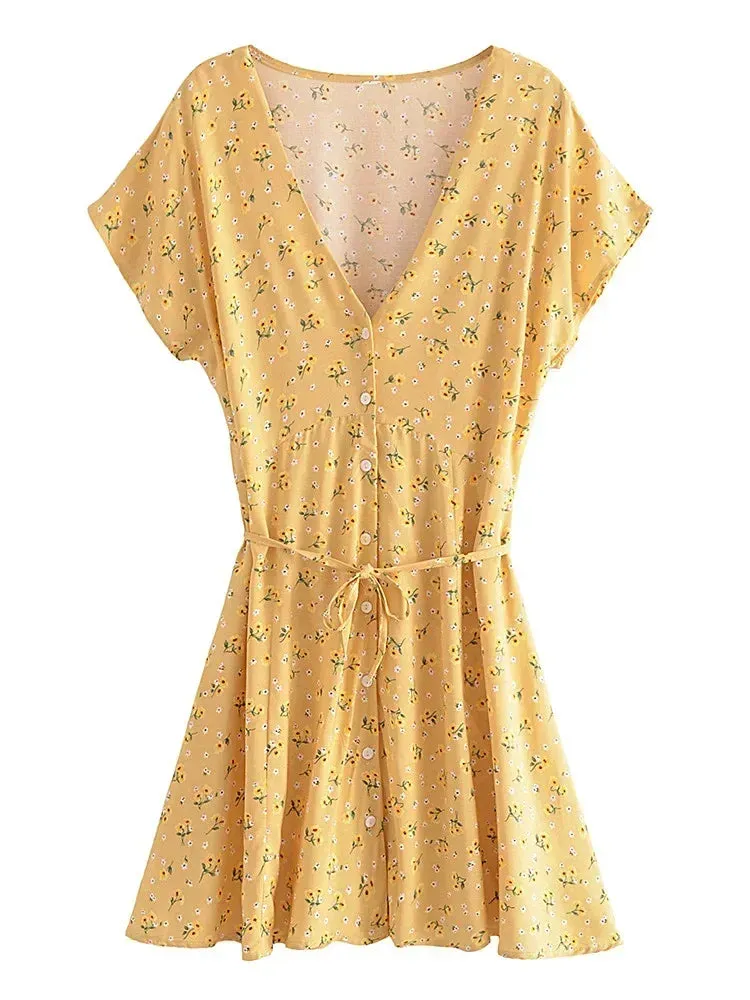 Nyla Flutter Mini Dress