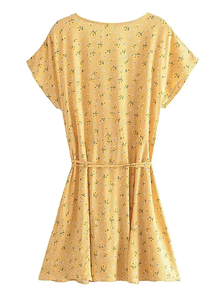 Nyla Flutter Mini Dress