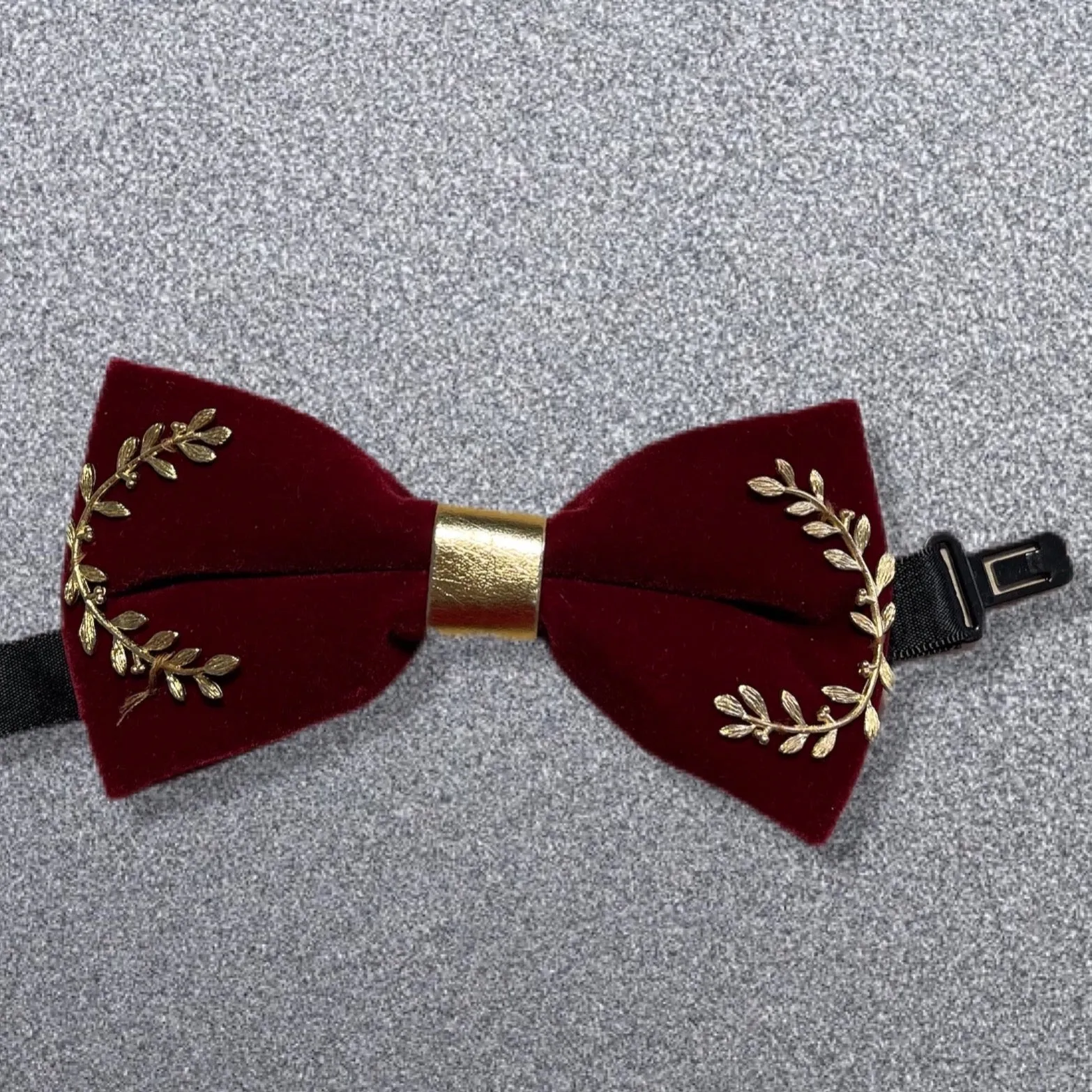 Olive Branch Decorative Bow Tie