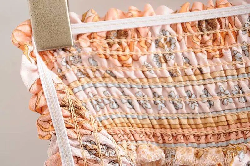 OLIVIA Ruffle Bohemian Maxi Skirt