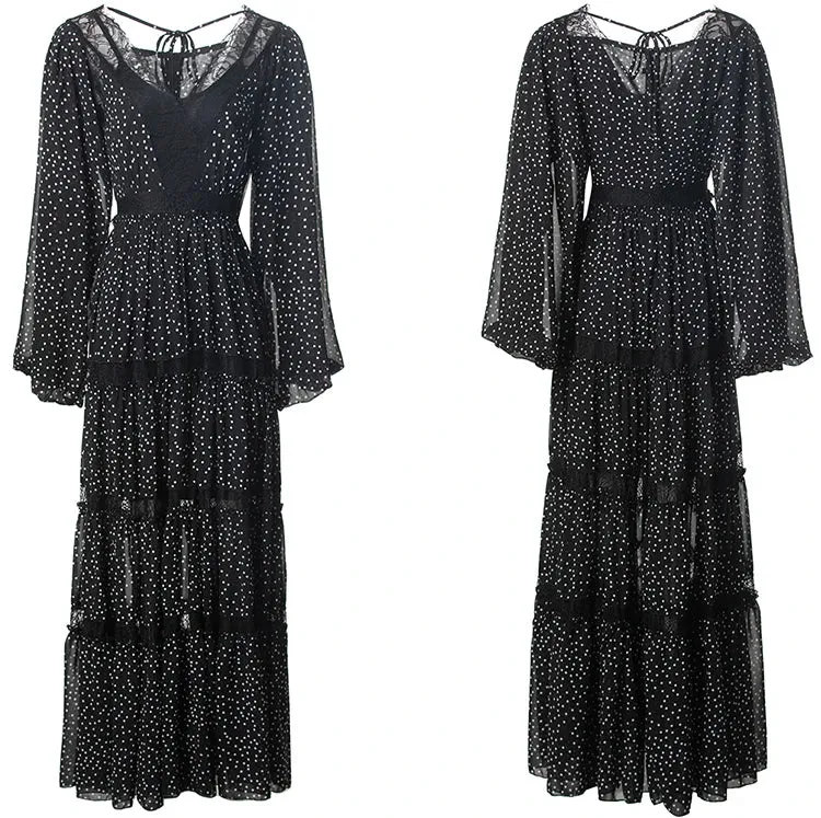 Pandora Lace Patchwork Dress