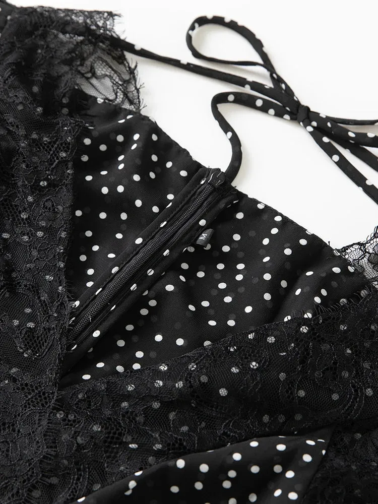 Pandora Lace Patchwork Dress