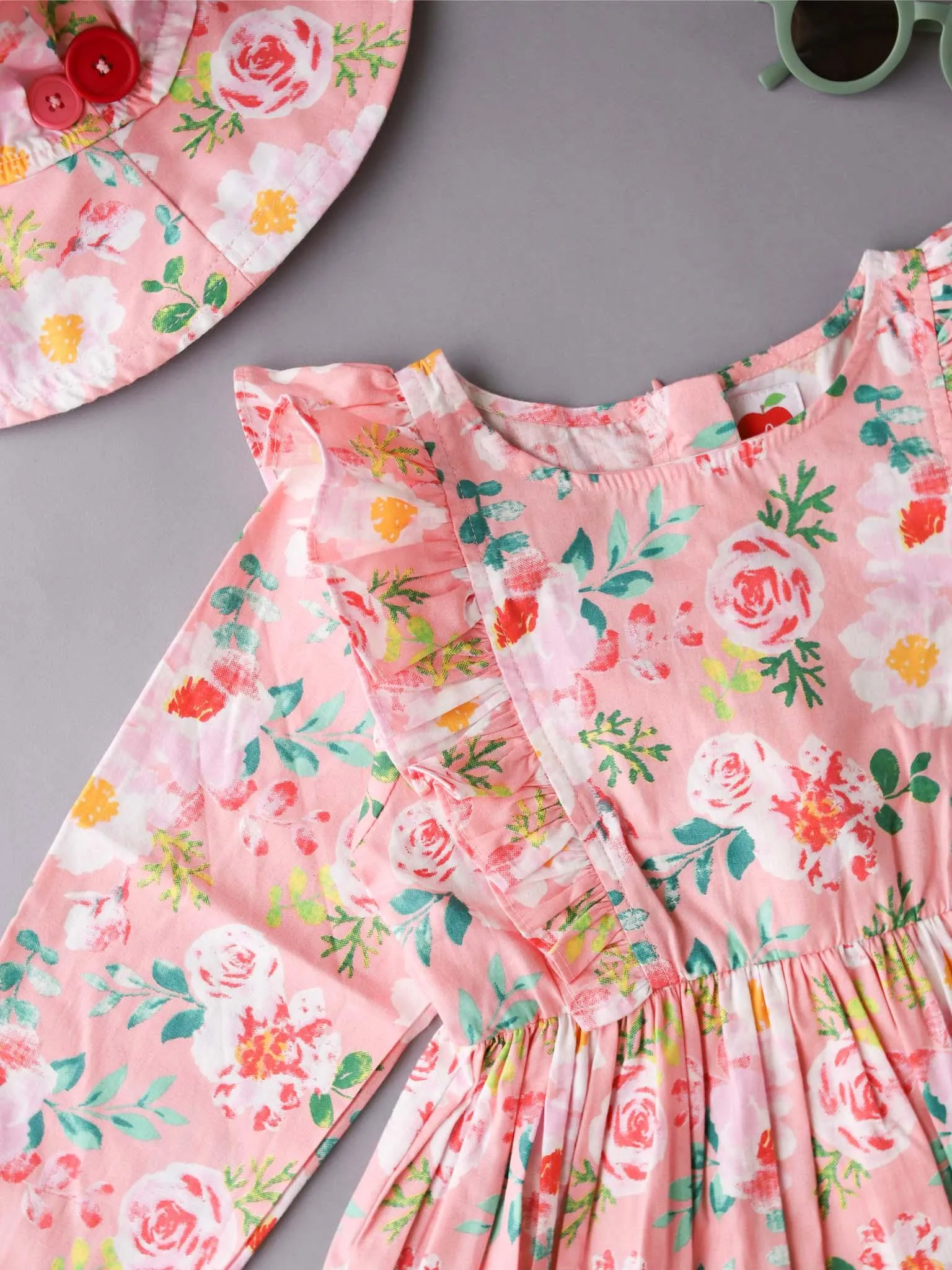 Penelope Pink Watercolour Dress