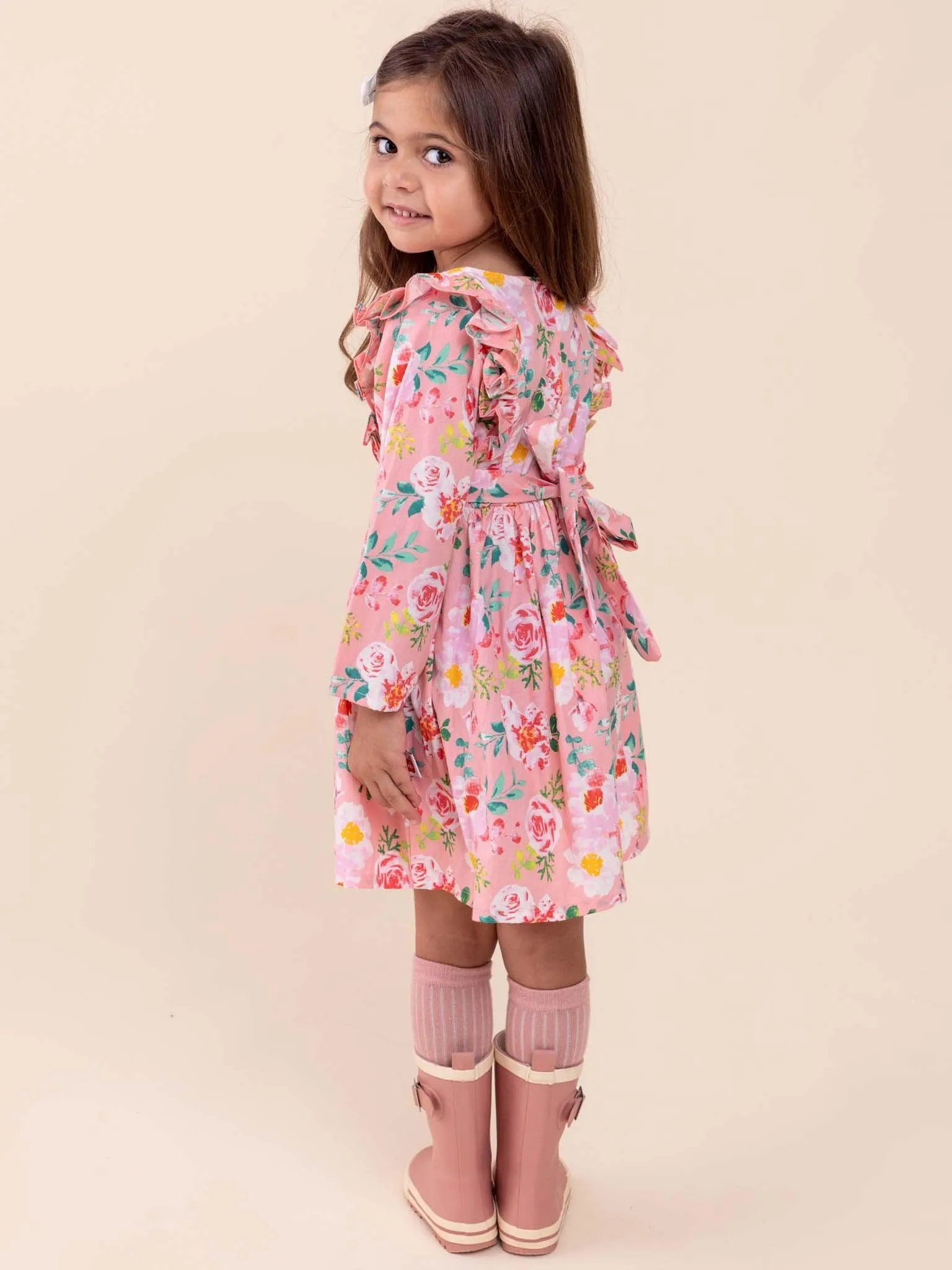 Penelope Pink Watercolour Dress
