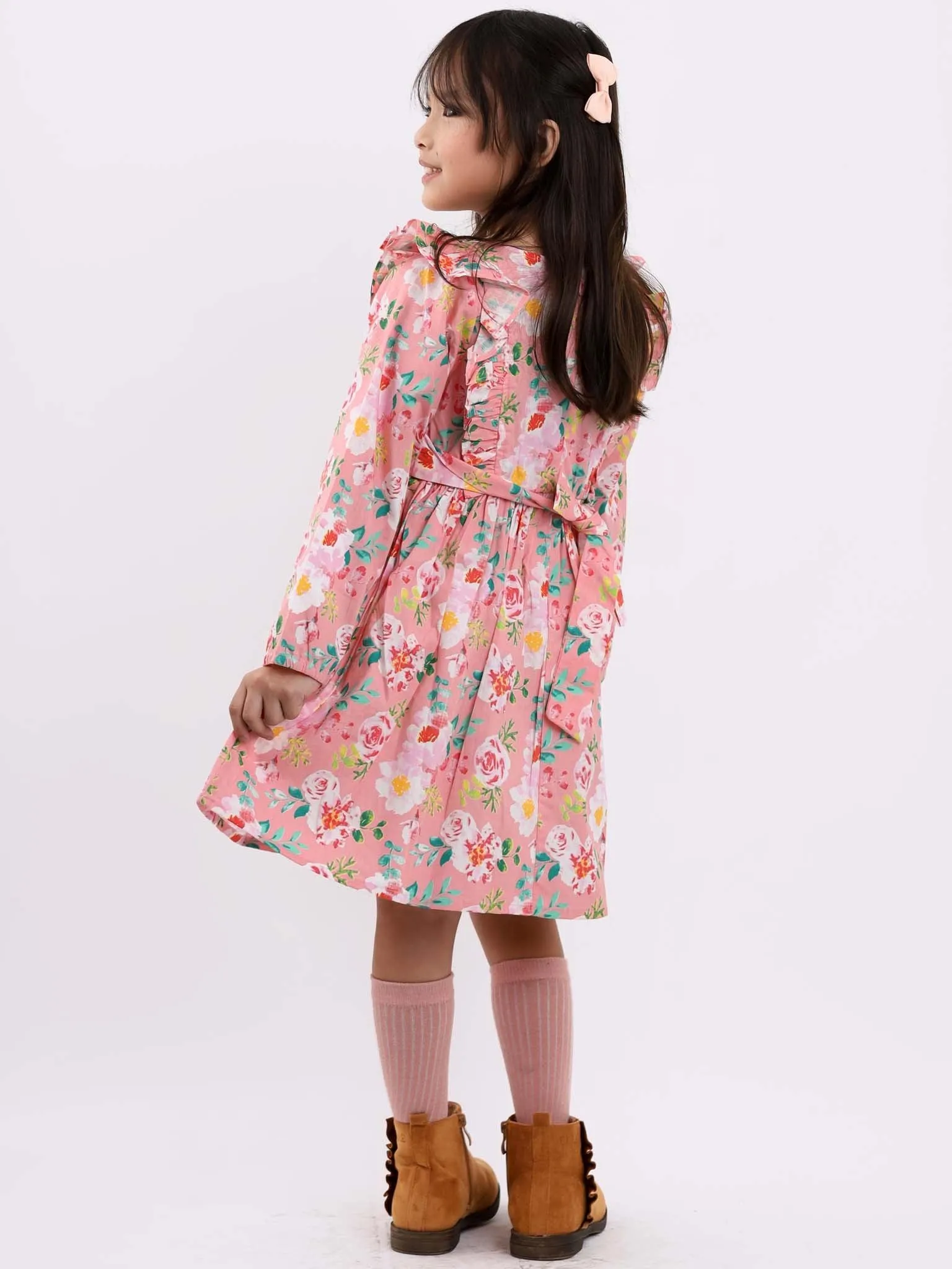 Penelope Pink Watercolour Dress