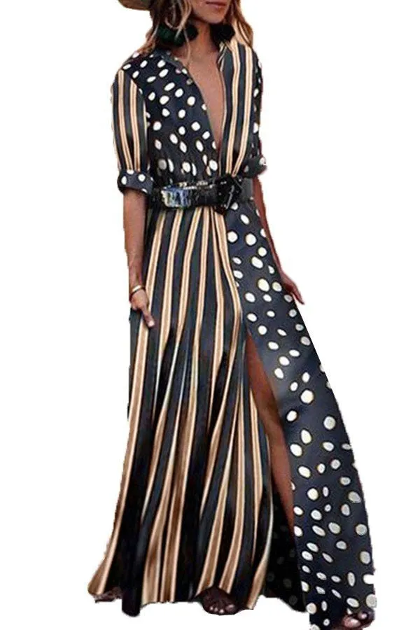 Polka Dot/Stripe Dress