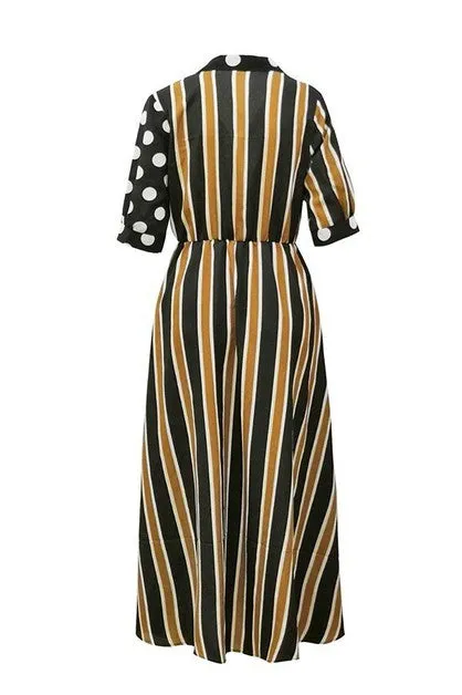 Polka Dot/Stripe Dress