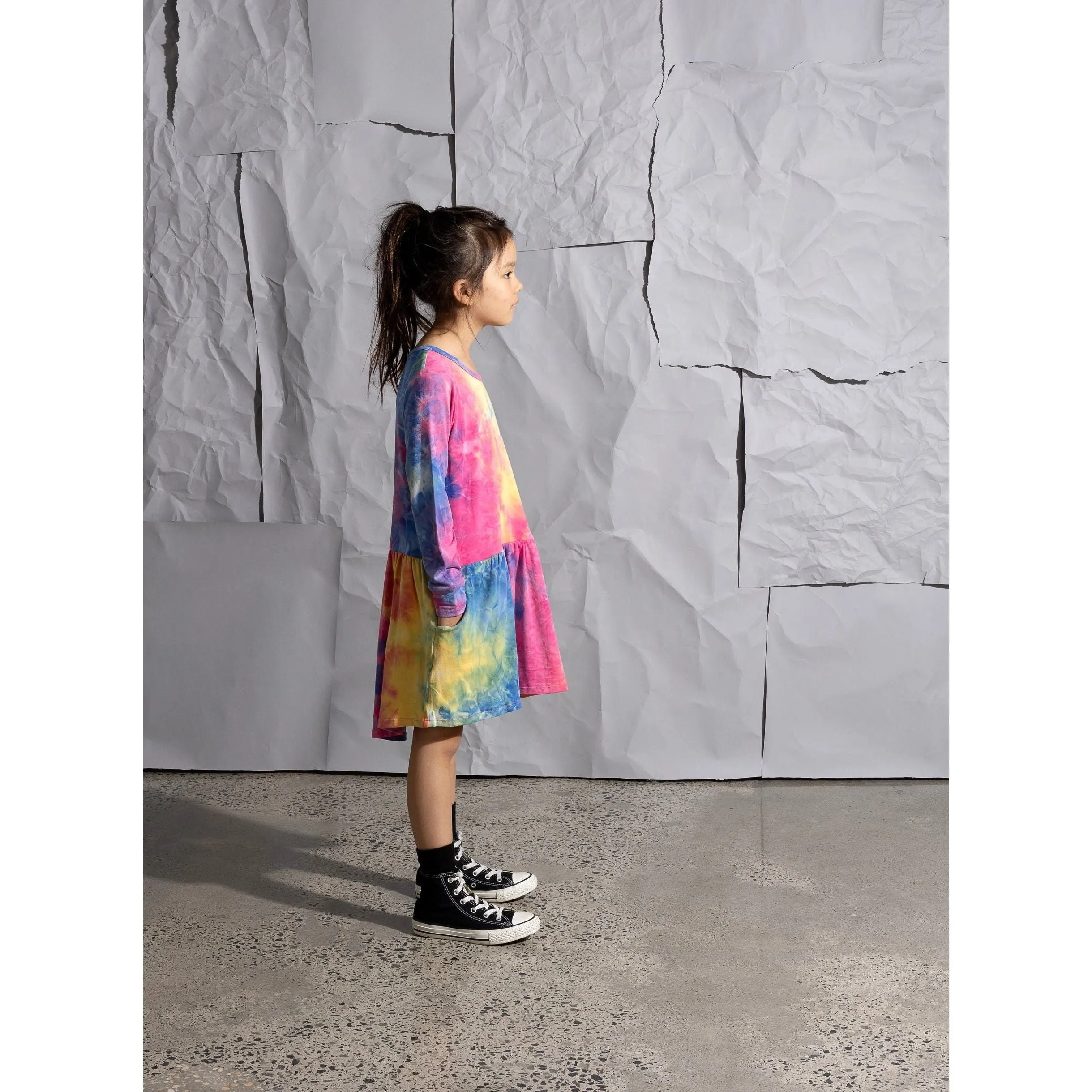 Popsicle Tie Dye Dress - Multi