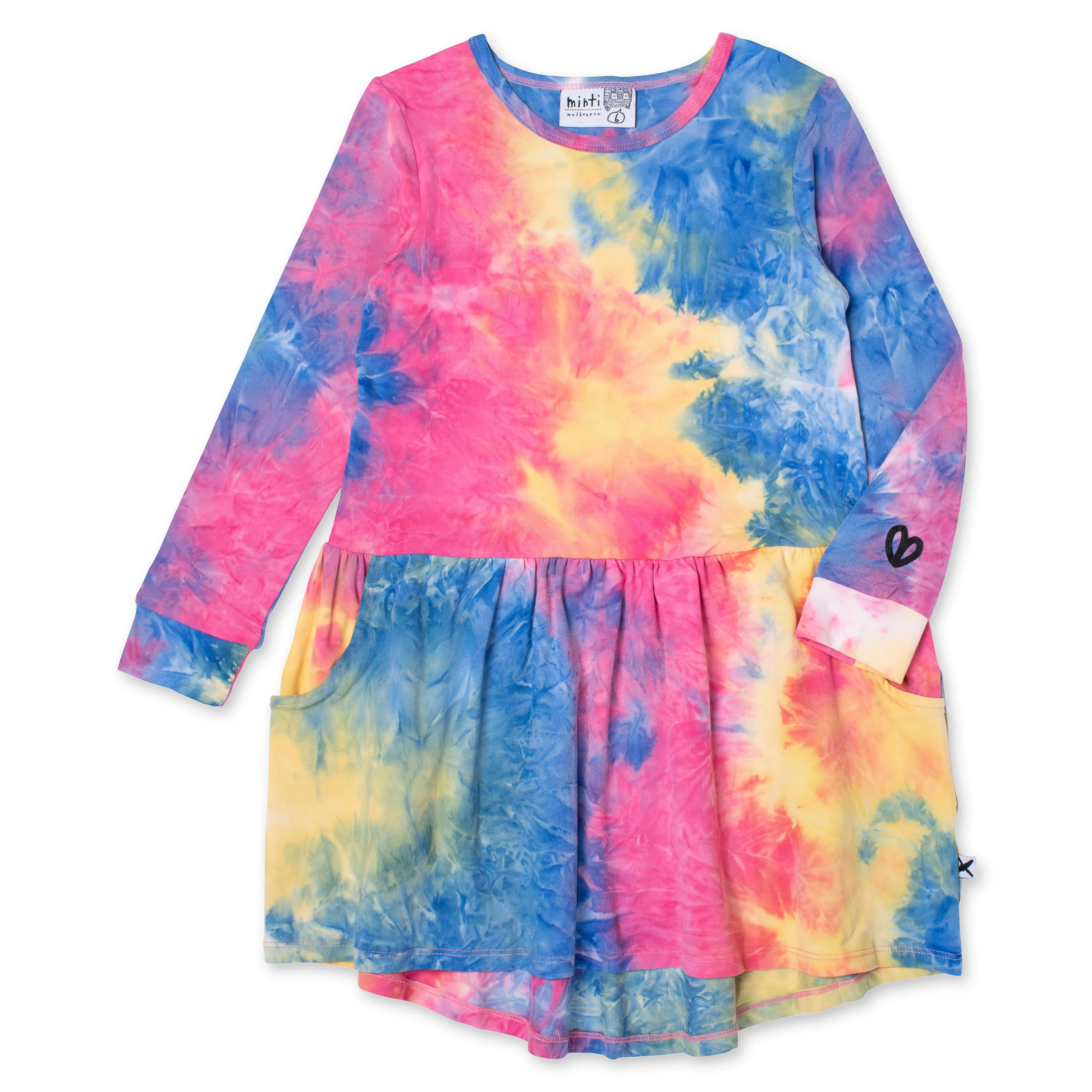Popsicle Tie Dye Dress - Multi
