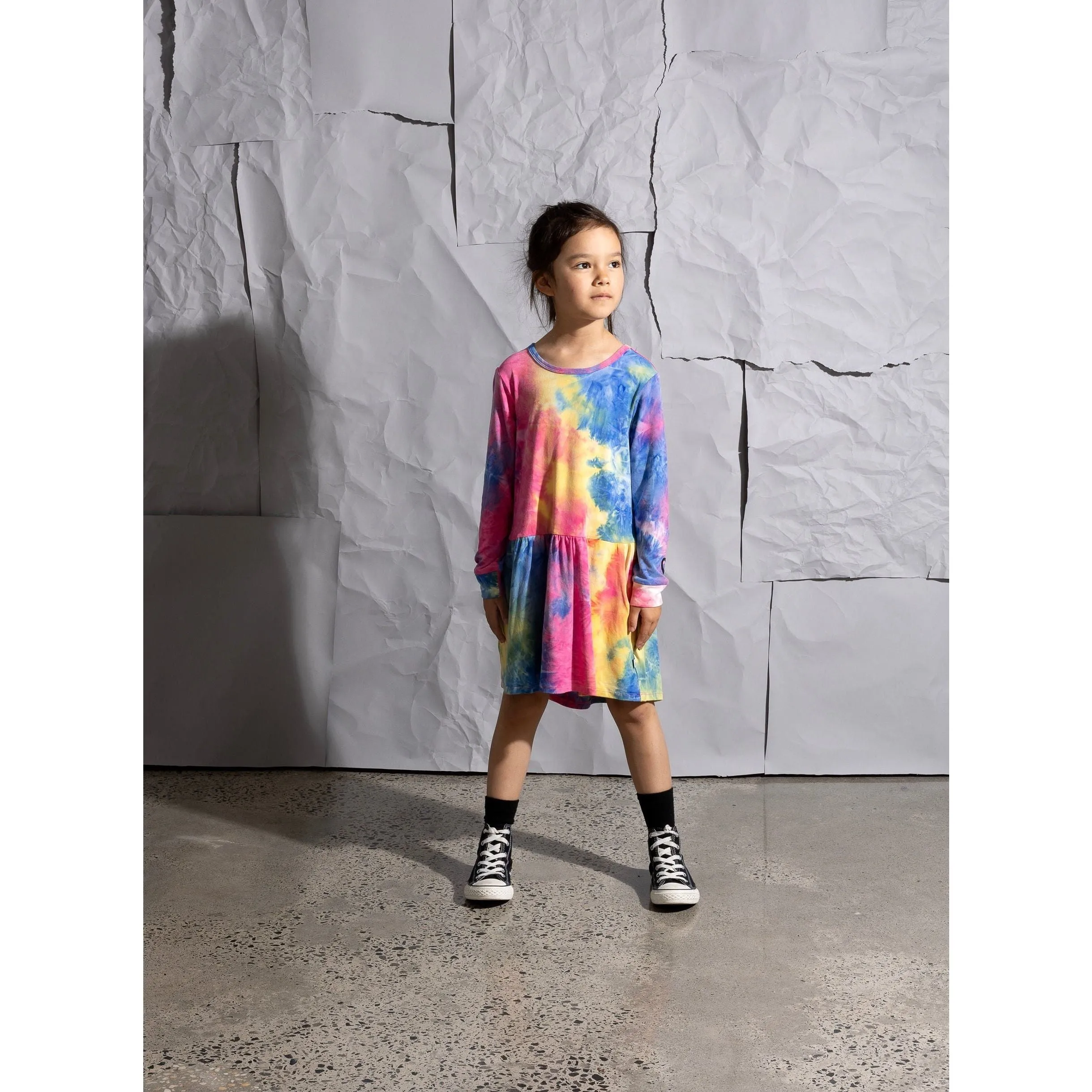 Popsicle Tie Dye Dress - Multi