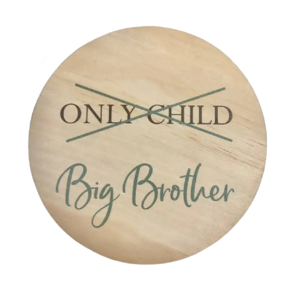 Pregnancy Announcement Only Child to Big Sibling