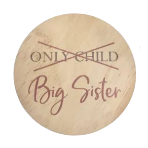 Pregnancy Announcement Only Child to Big Sibling