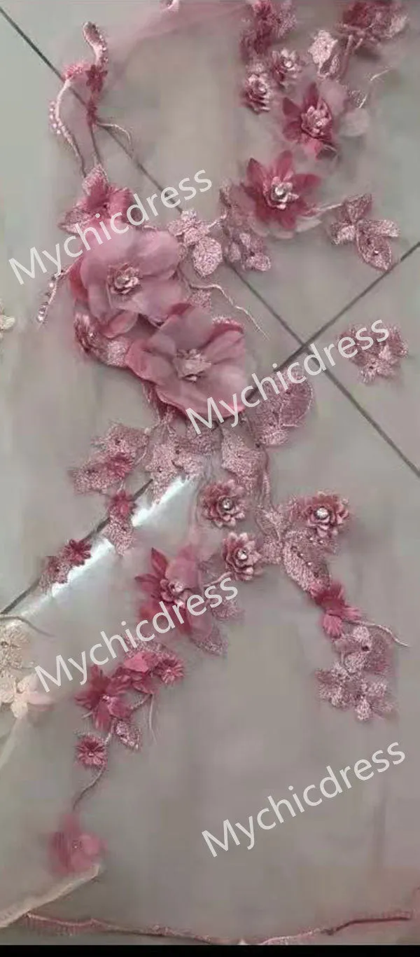 Princess Off-The-Shoulder Flower Prom Dresses A-line Appliques Long Evening Gown