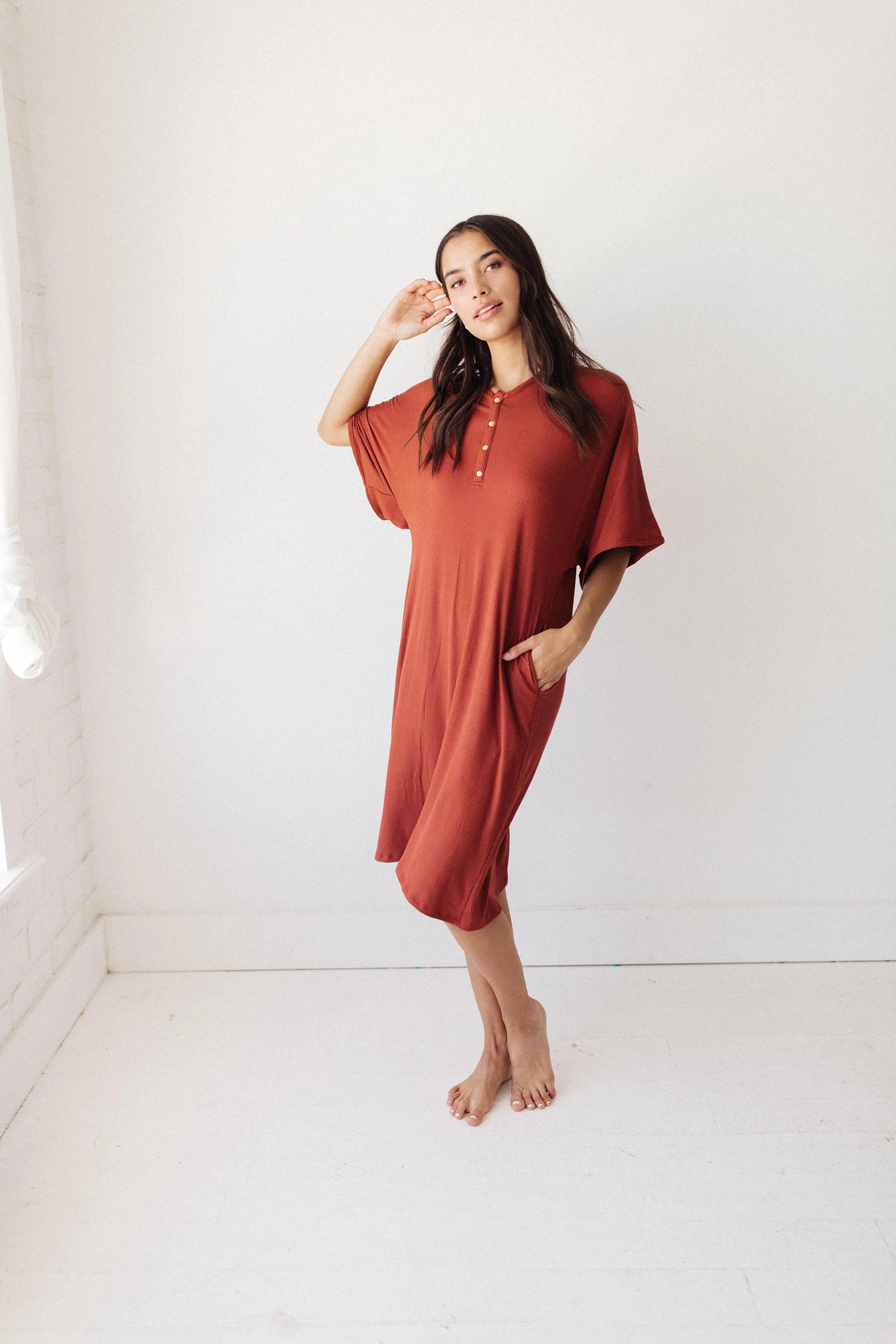 Ribbed Rust | CAFTAN
