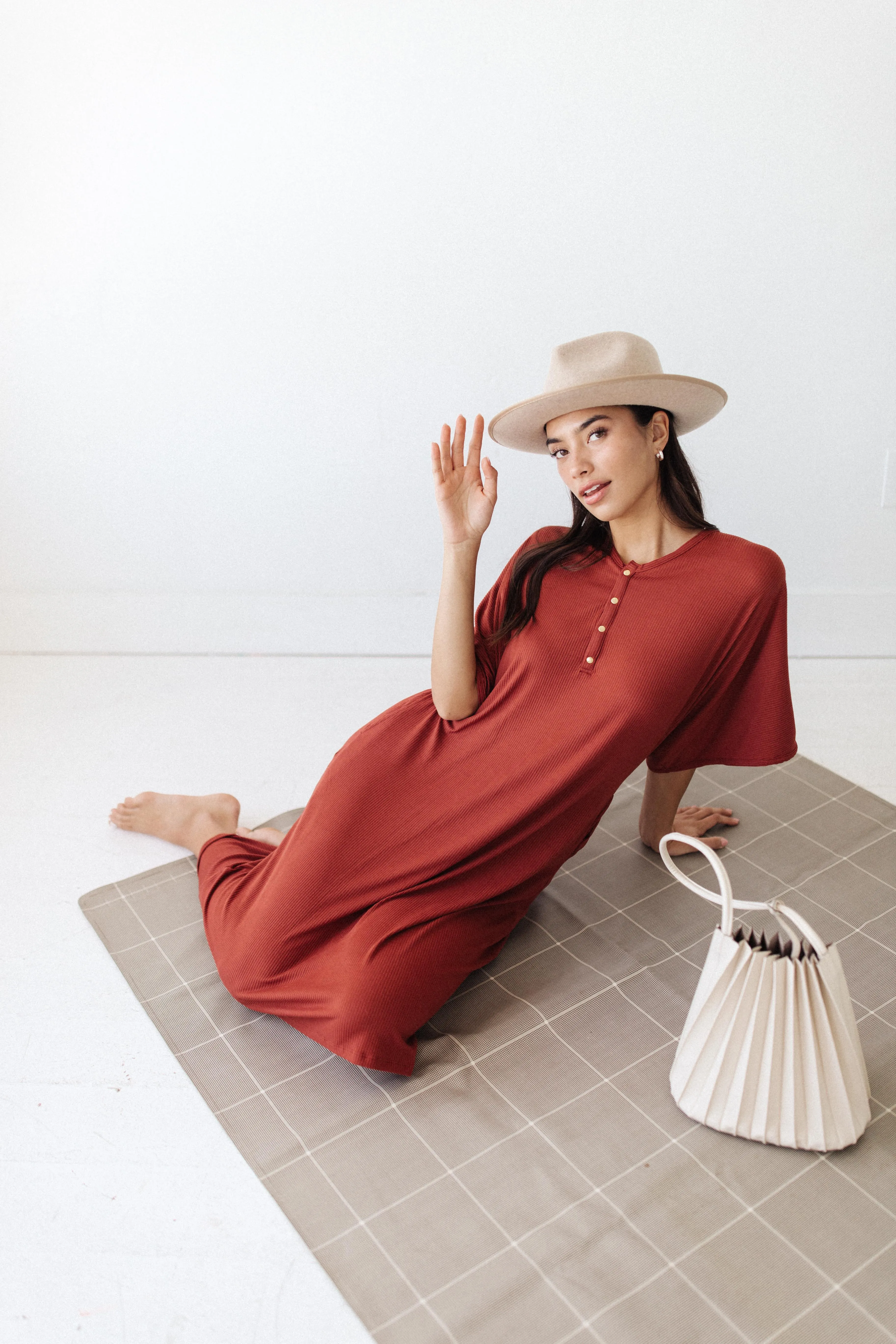 Ribbed Rust | CAFTAN