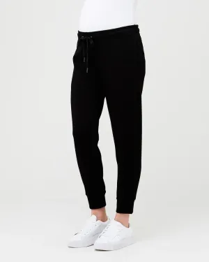 Ripe maternity joggers - black - large
