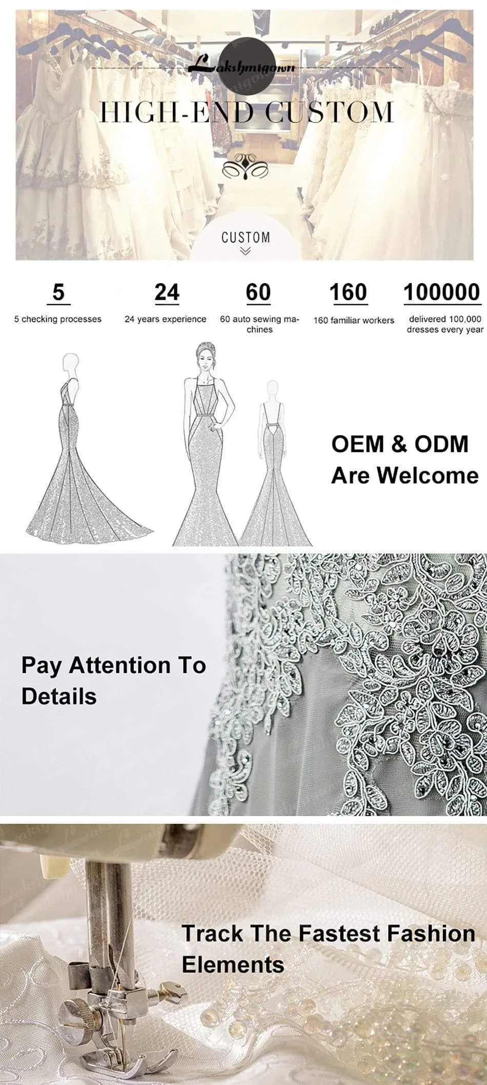 Roycebridal Spaghetti Straps Wedding Dresses Bohemian Beach Lace Bocide  vestido para boda playa Lakshmigown Wedding Gowns For Bride Robe De