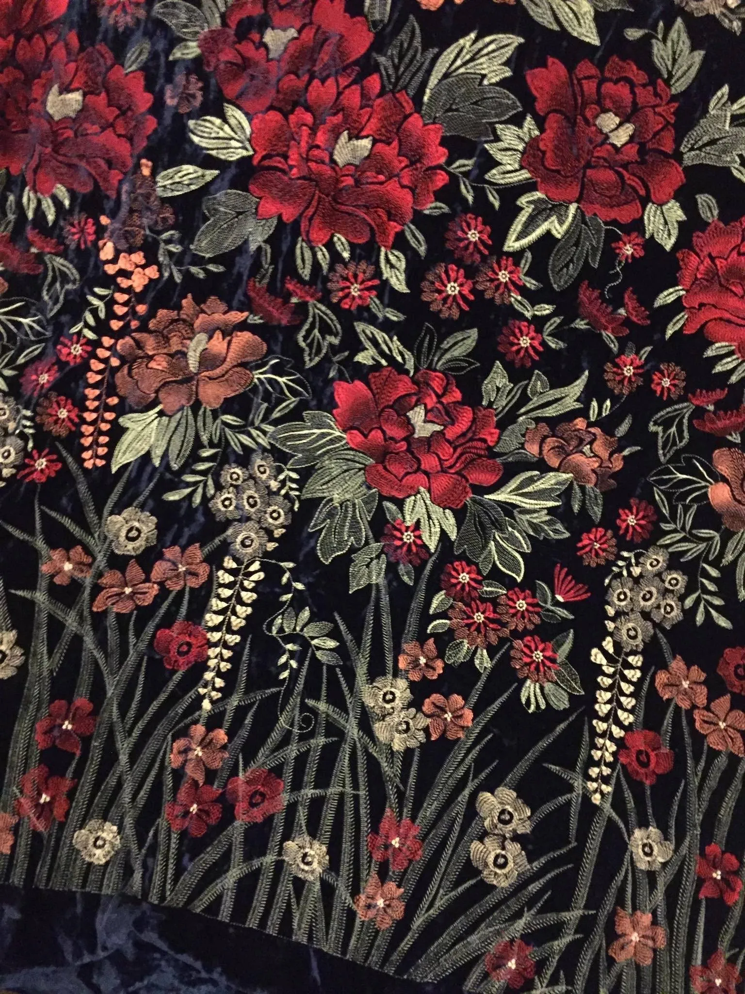 Sarinnah Premium 01- Embroided Fine quality Velvet shawl.