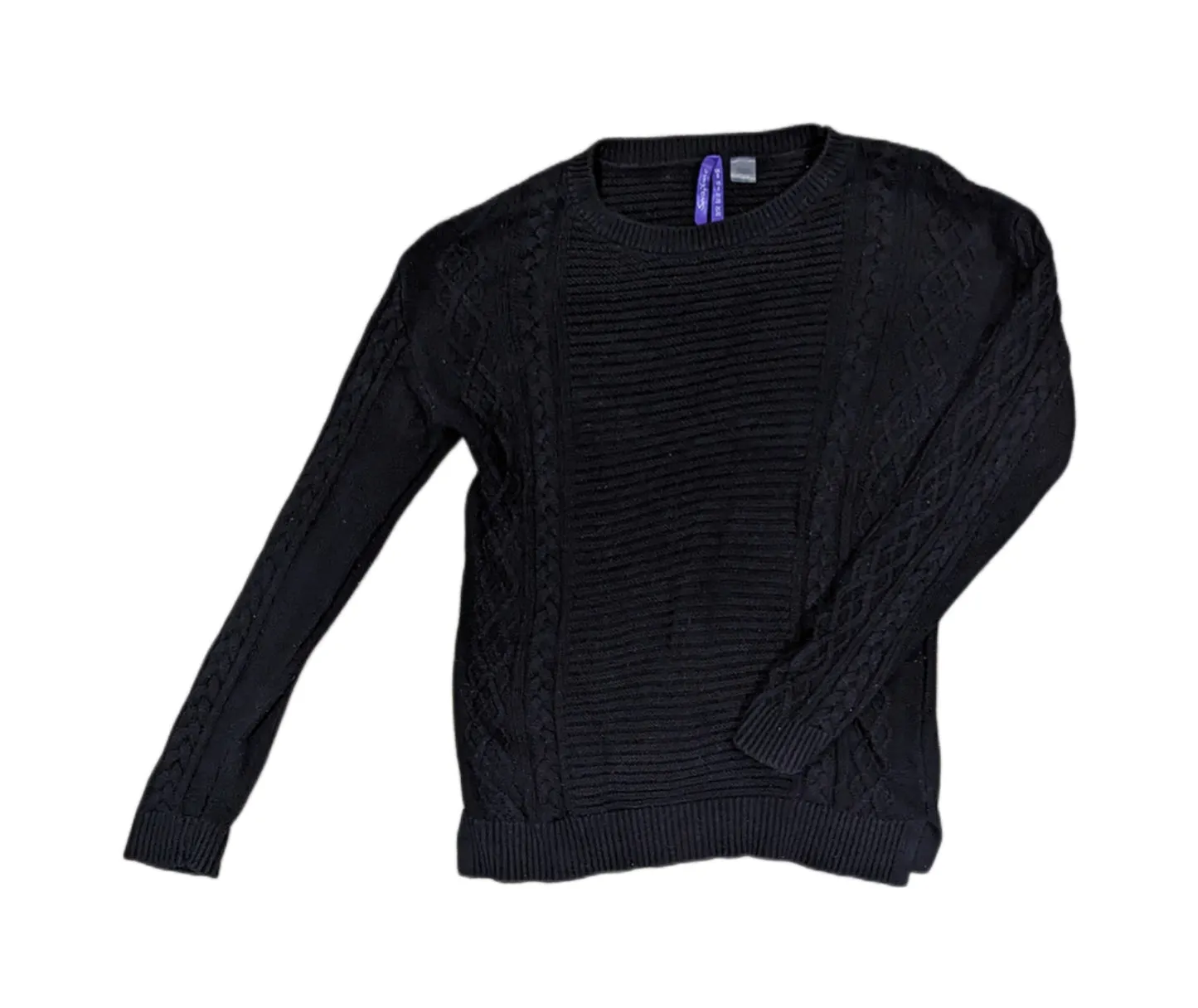 Seraphine black sweater - size 4 (small)