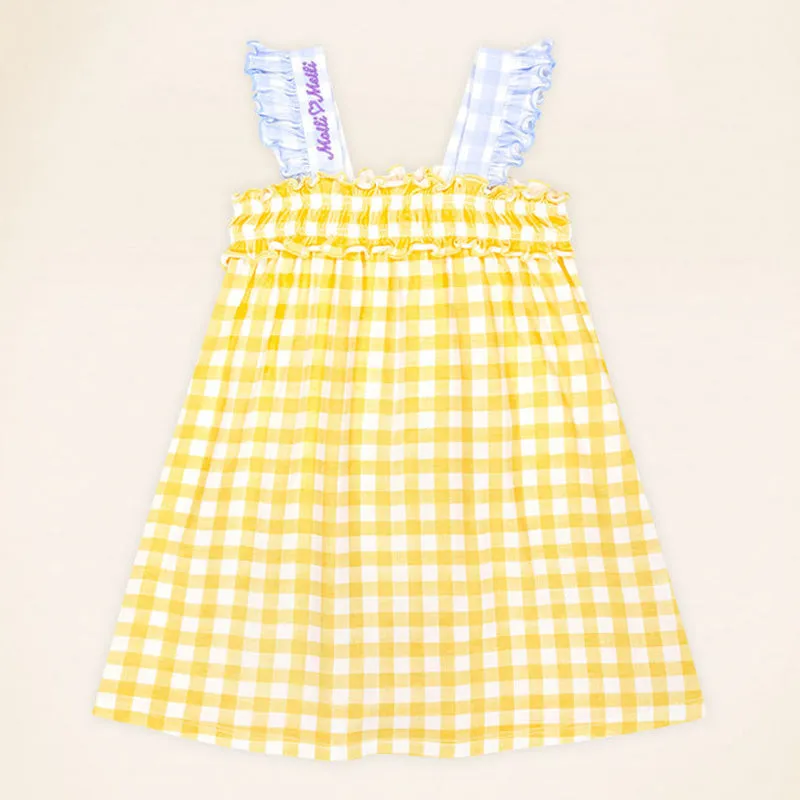 Sharala Checked Frill Dress 2406MO03