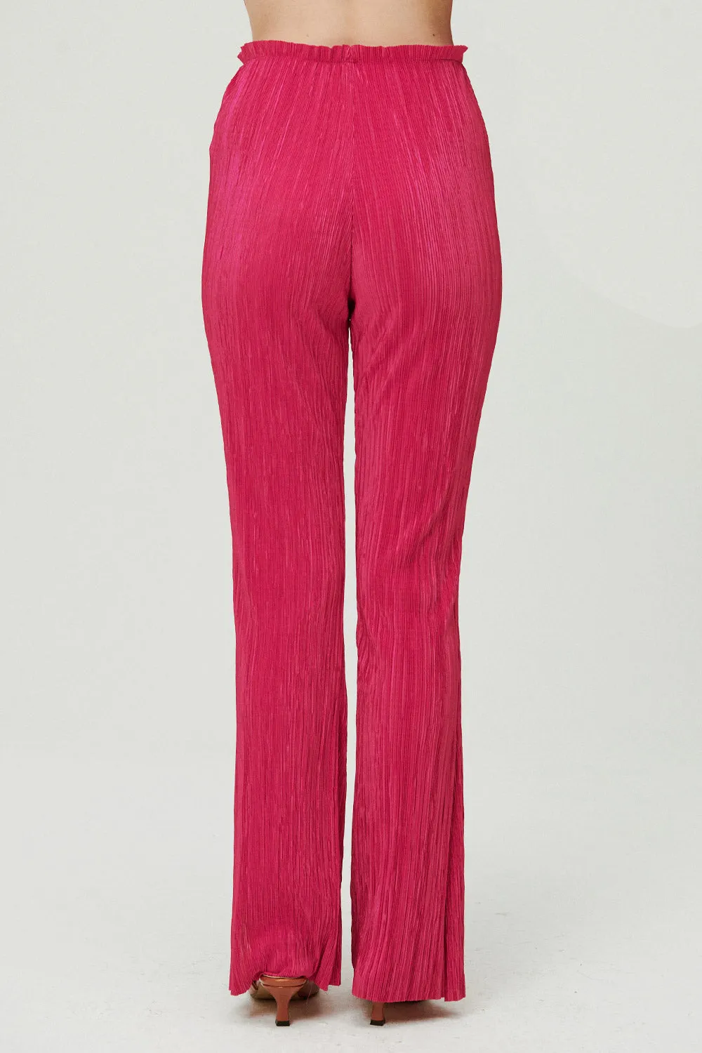 Sia Plisse Tunic Top and Pants Set