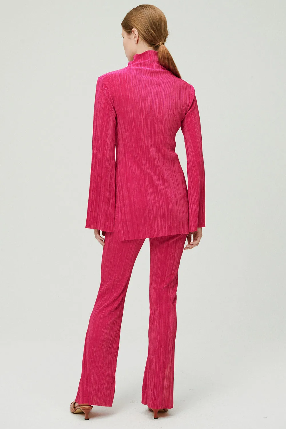 Sia Plisse Tunic Top and Pants Set