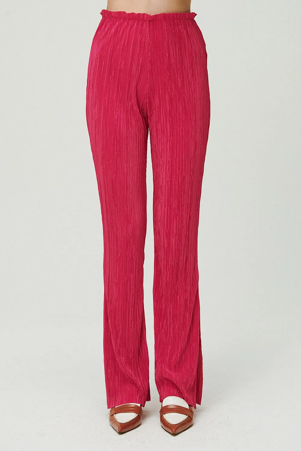 Sia Plisse Tunic Top and Pants Set