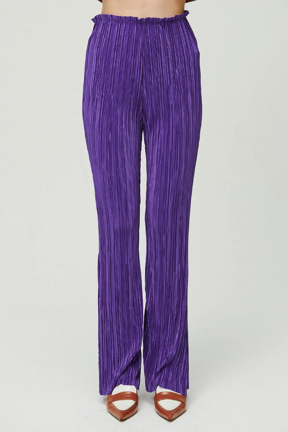 Sia Plisse Tunic Top and Pants Set