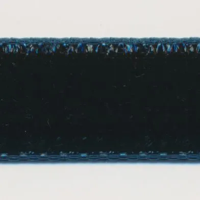 Single-Face Velveteen Ribbon #95 Formal Navy