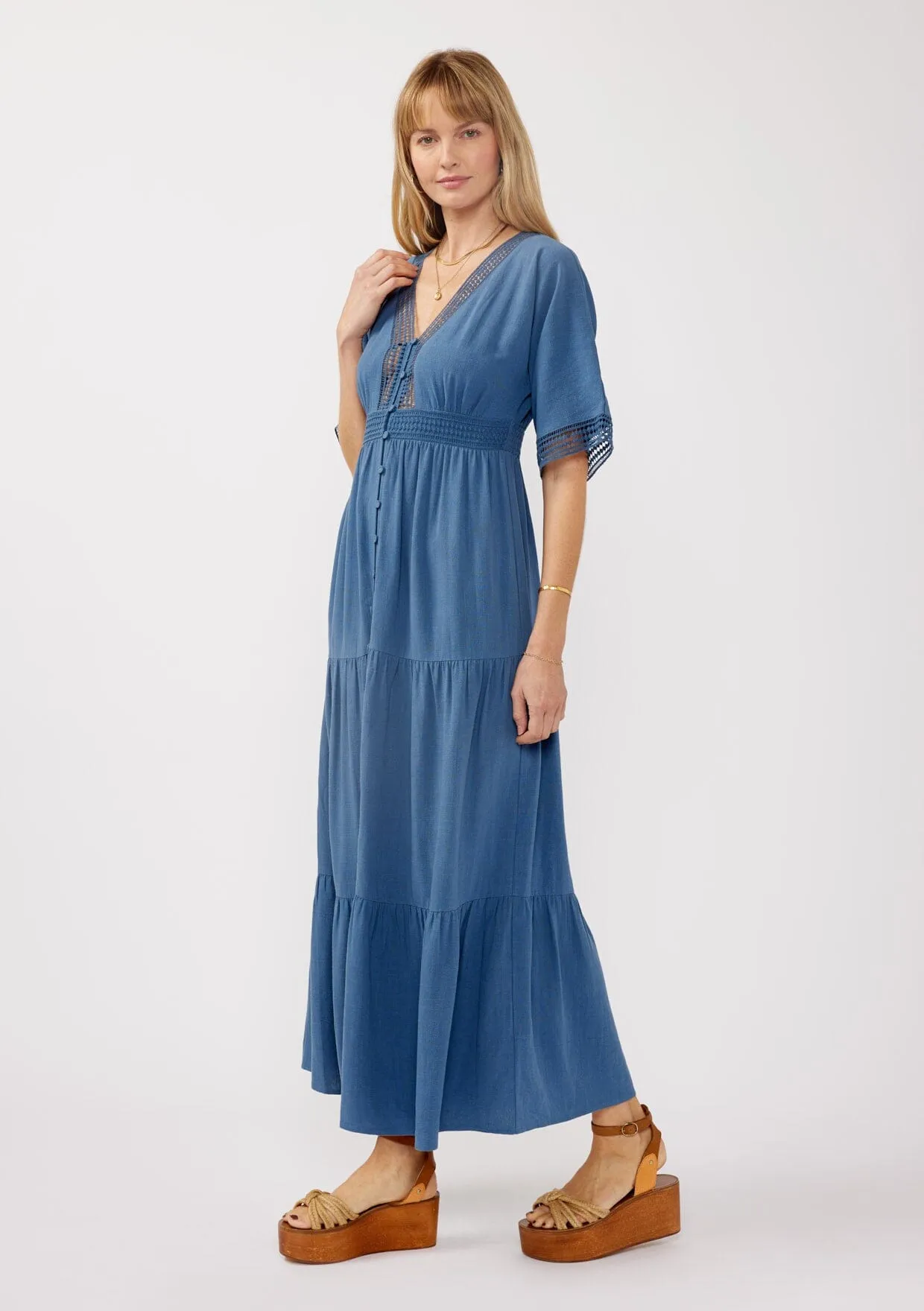 Skyler Tiered Maxi Dress