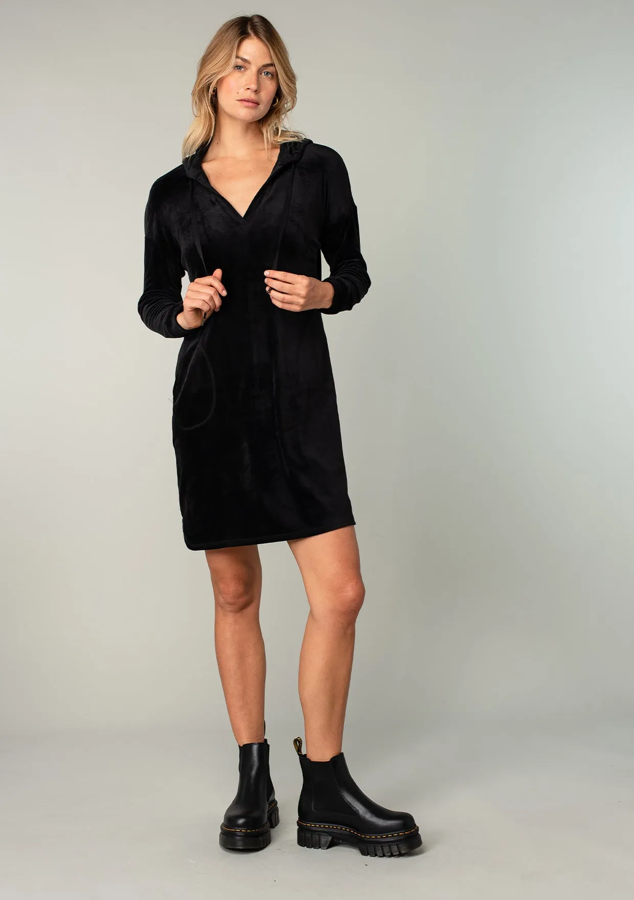 Slumber Velour Dress