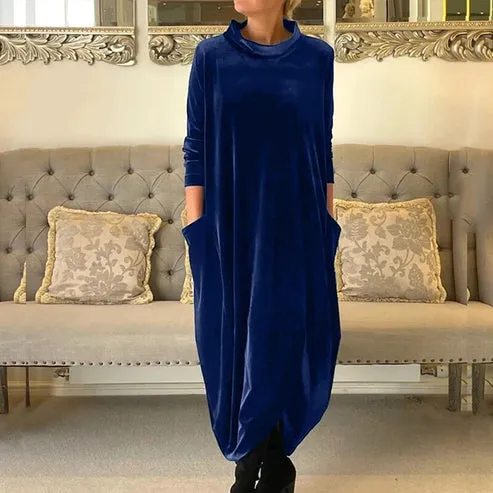 Sofia – Luxurious Velvet Women's Evening Dress