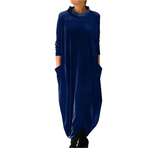 Sofia – Luxurious Velvet Women's Evening Dress