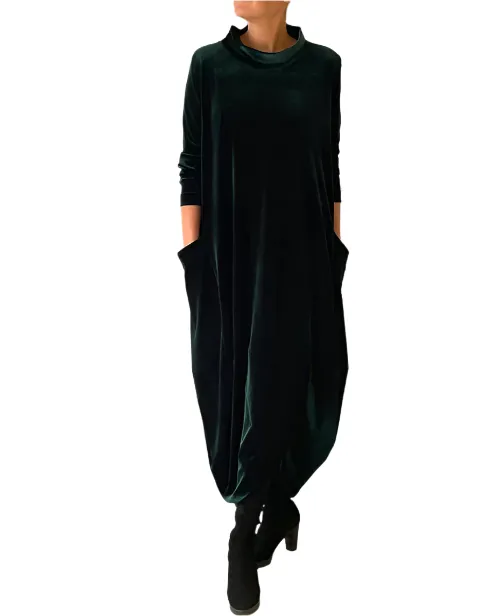 Sofia – Luxurious Velvet Women's Evening Dress