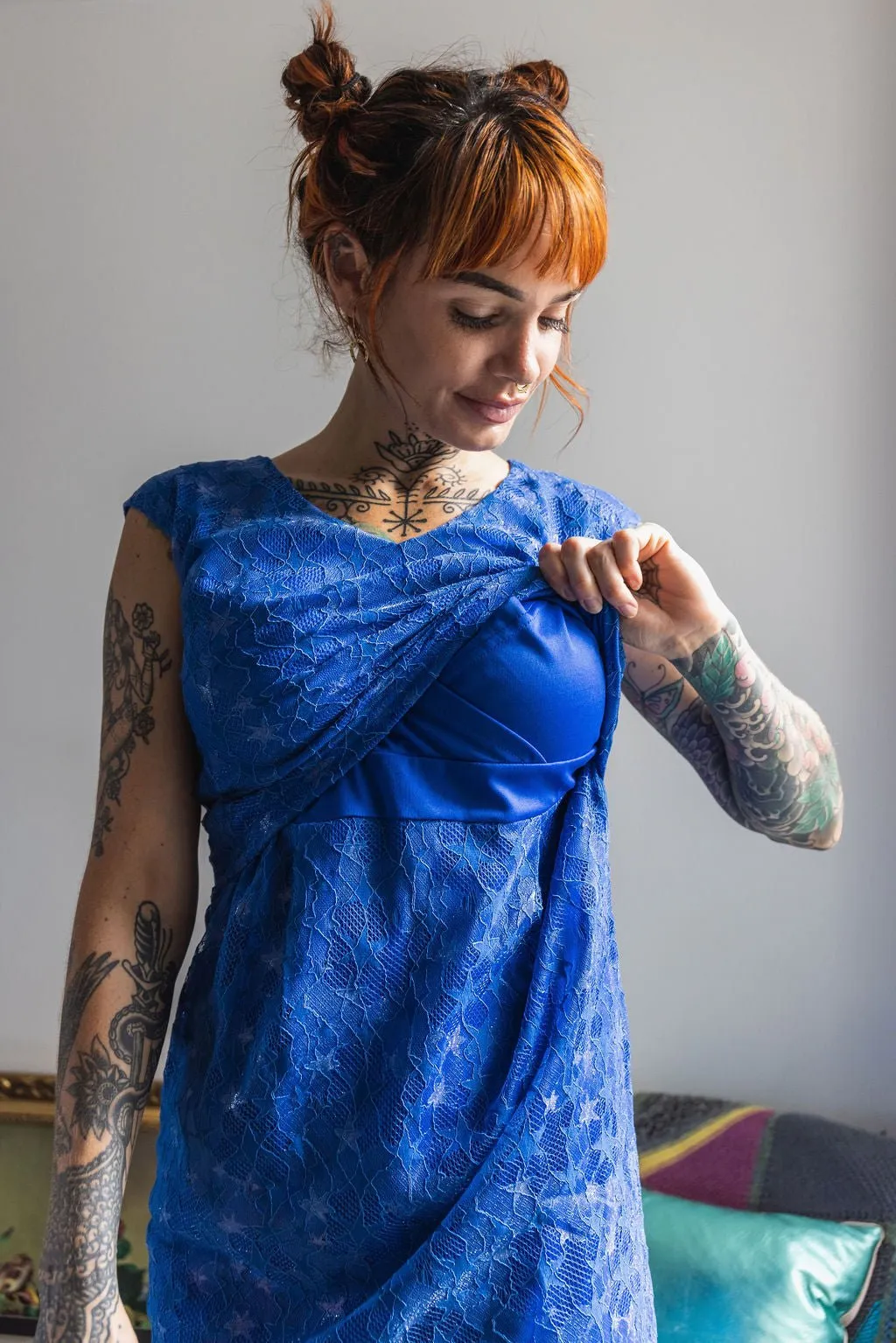 Star Breastfeeding Dress