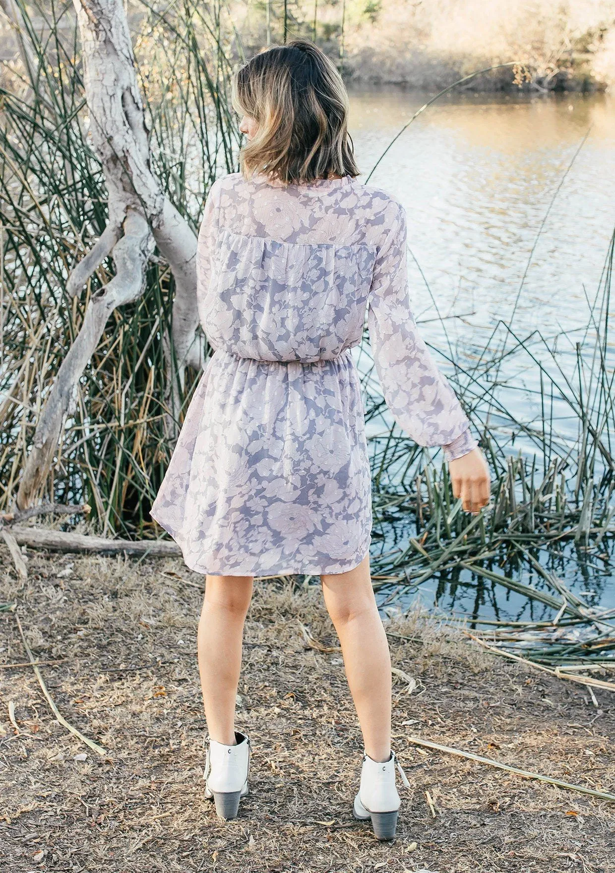 Sunday Brunch Ruffled Mini Dress