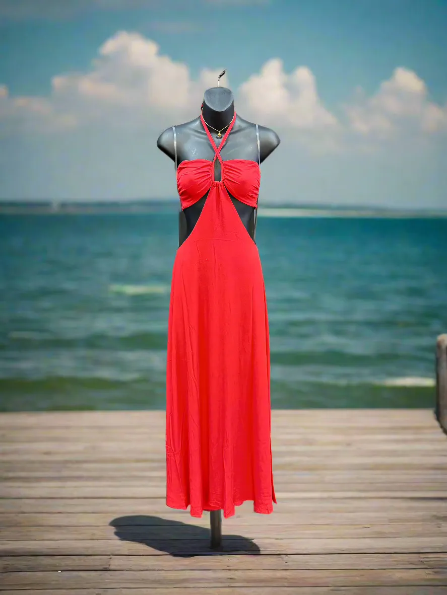 Supreme V Maxi Dress