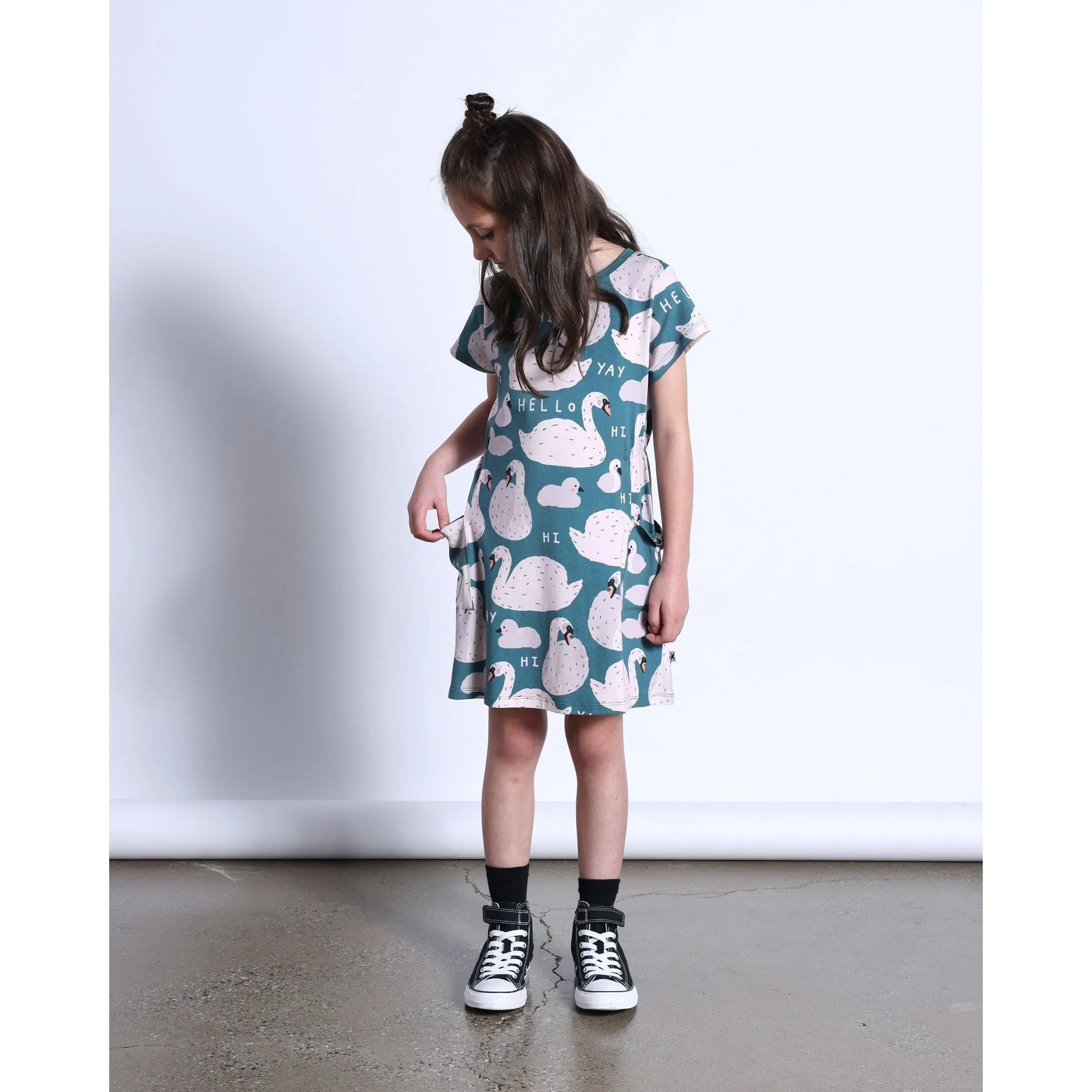 Swan Lake Dress- Dark Green