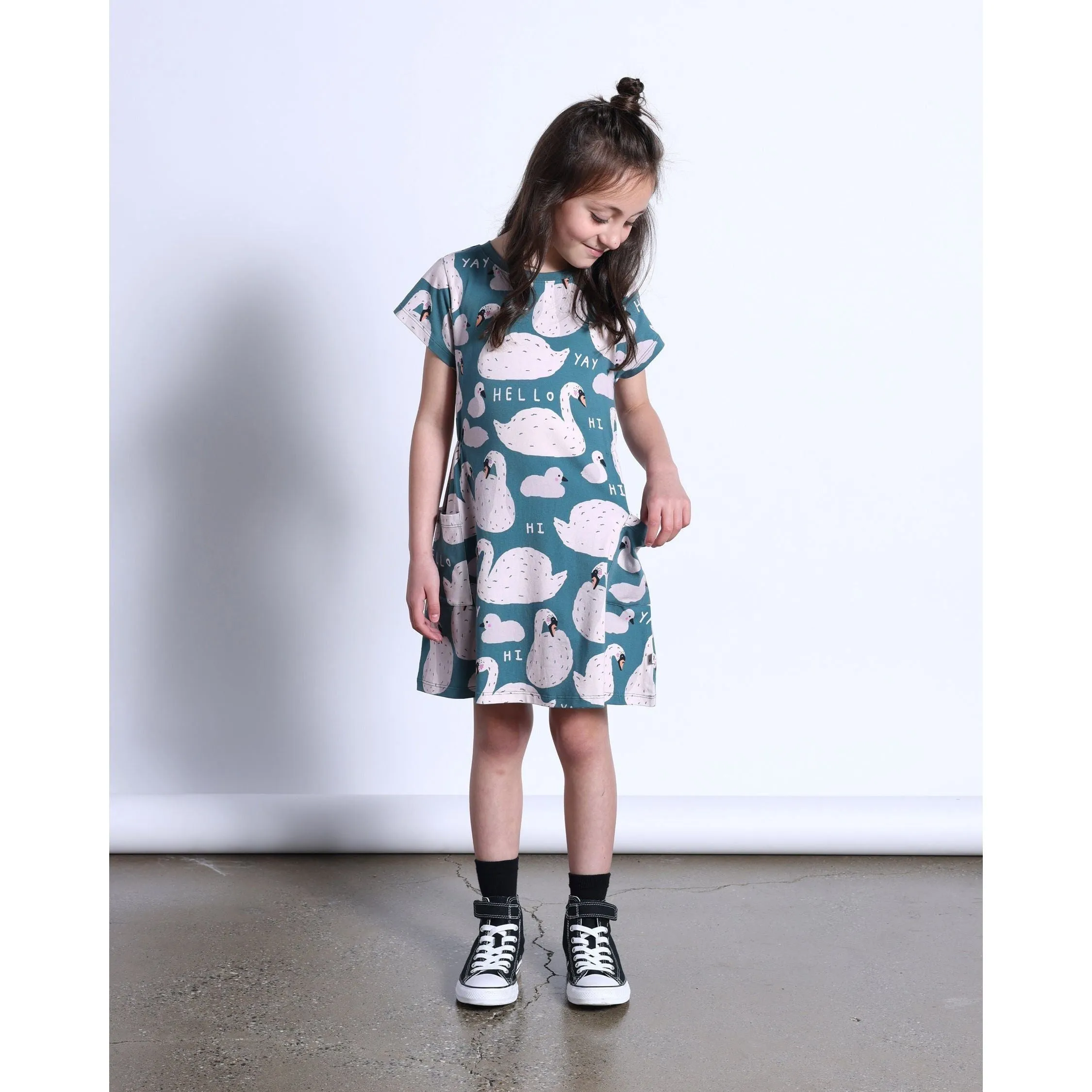 Swan Lake Dress- Dark Green