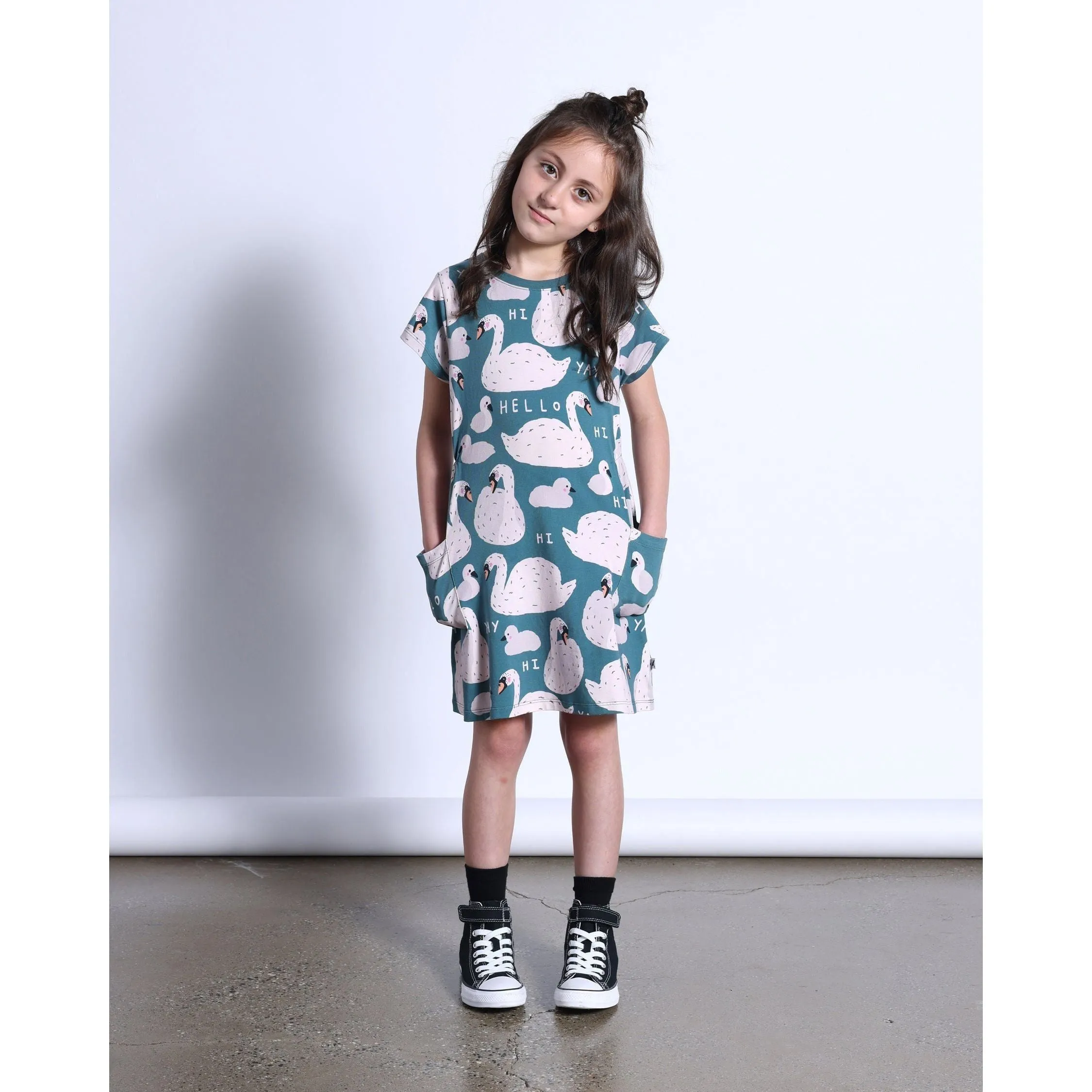 Swan Lake Dress- Dark Green