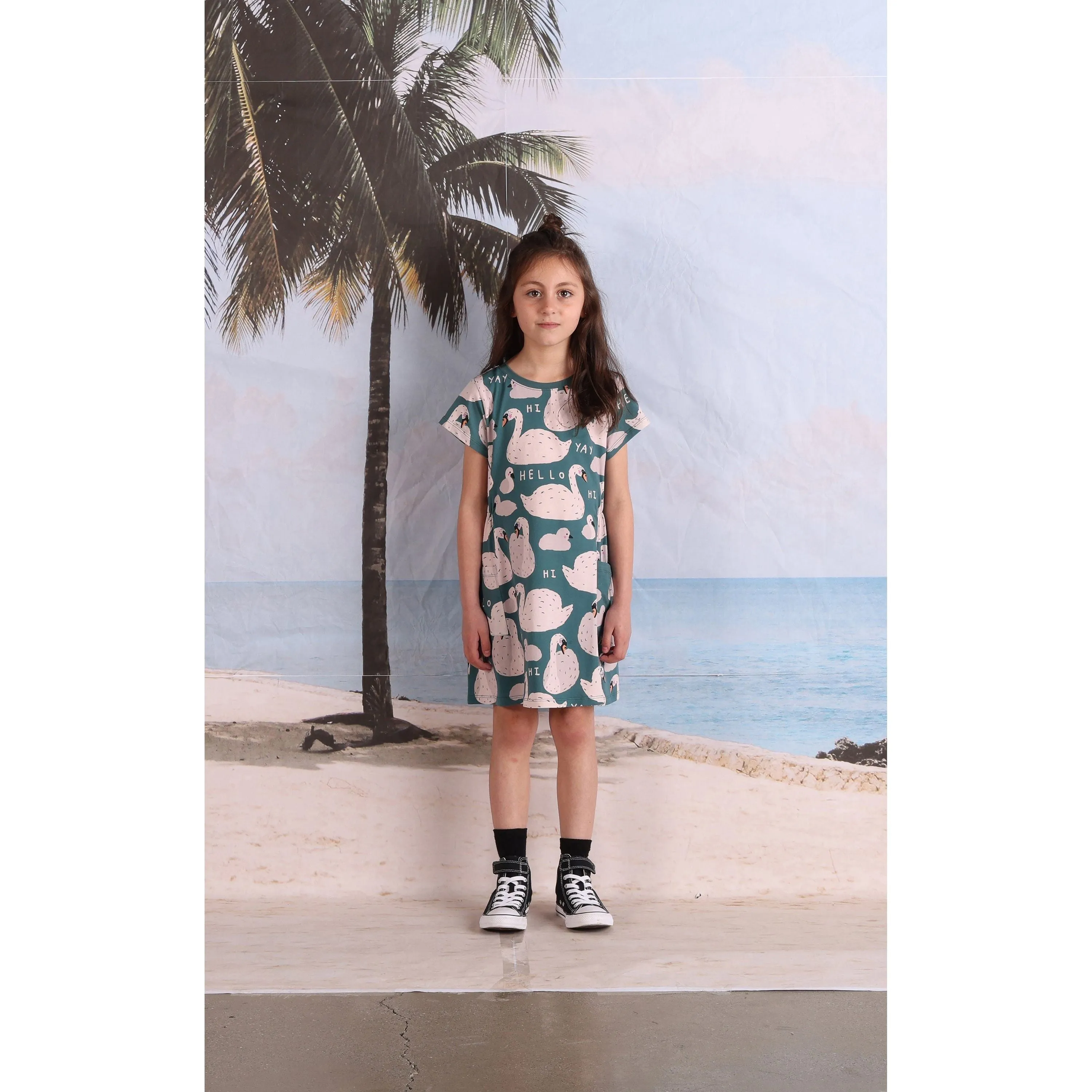 Swan Lake Dress- Dark Green