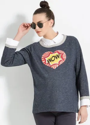 Sweatshirt Wow