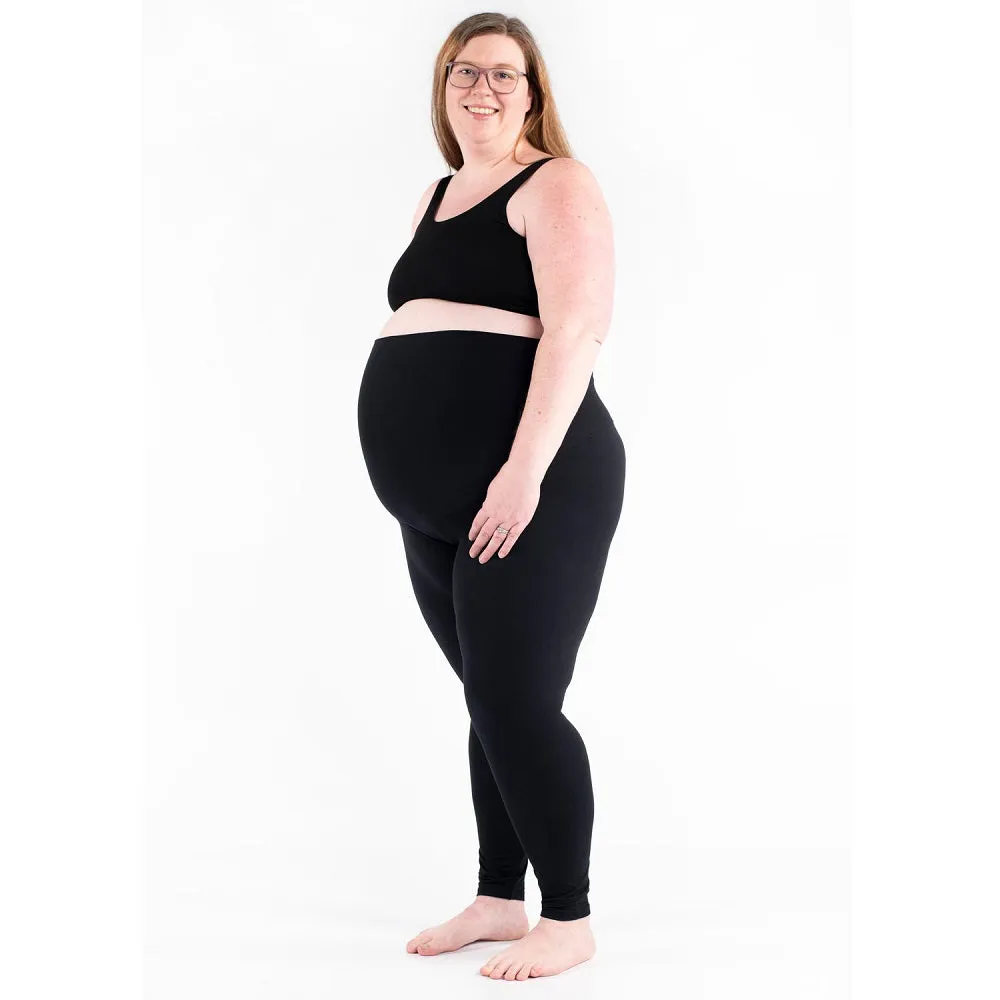 SweetLegs Maternity Leggings (Black)