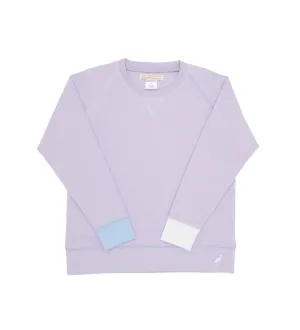 TBBC: Cassidy Comfy Crewneck - Lauderdale Lavender