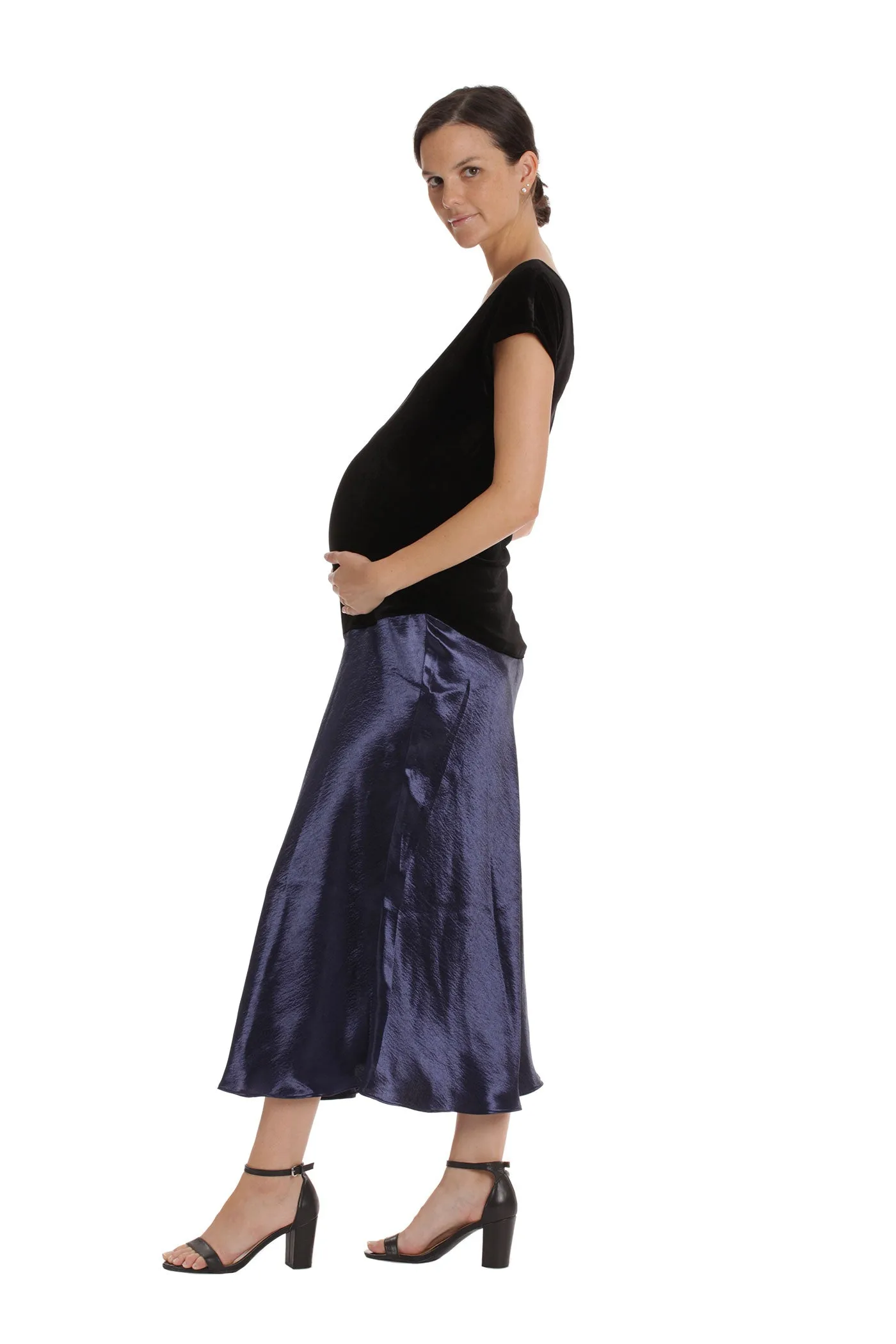 The Vivian Dress - Navy Black