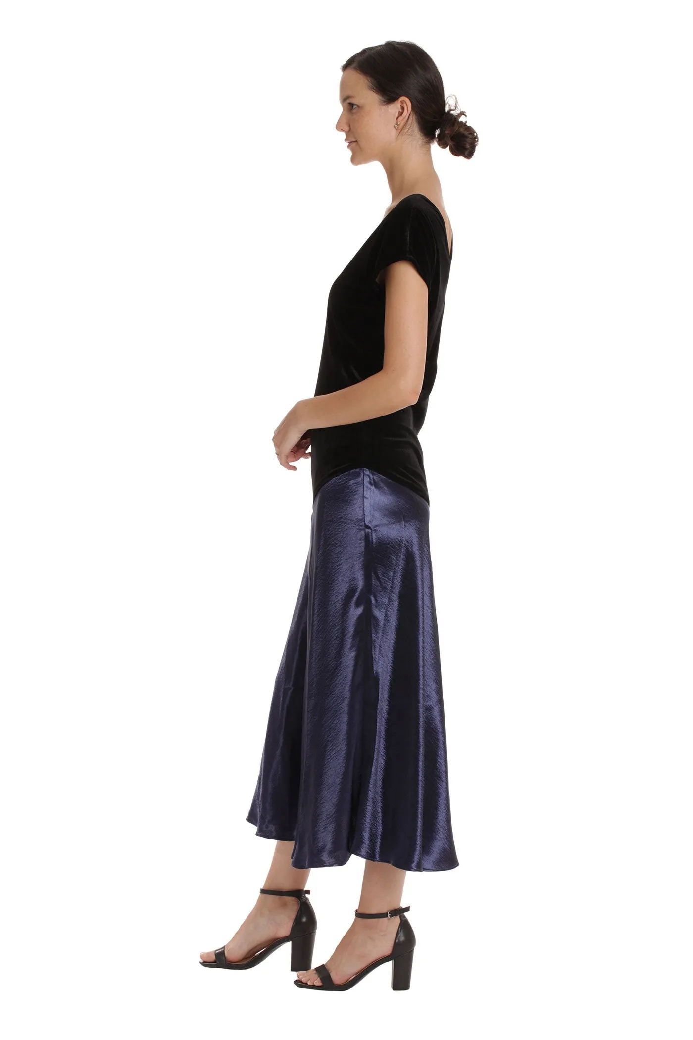 The Vivian Dress - Navy Black