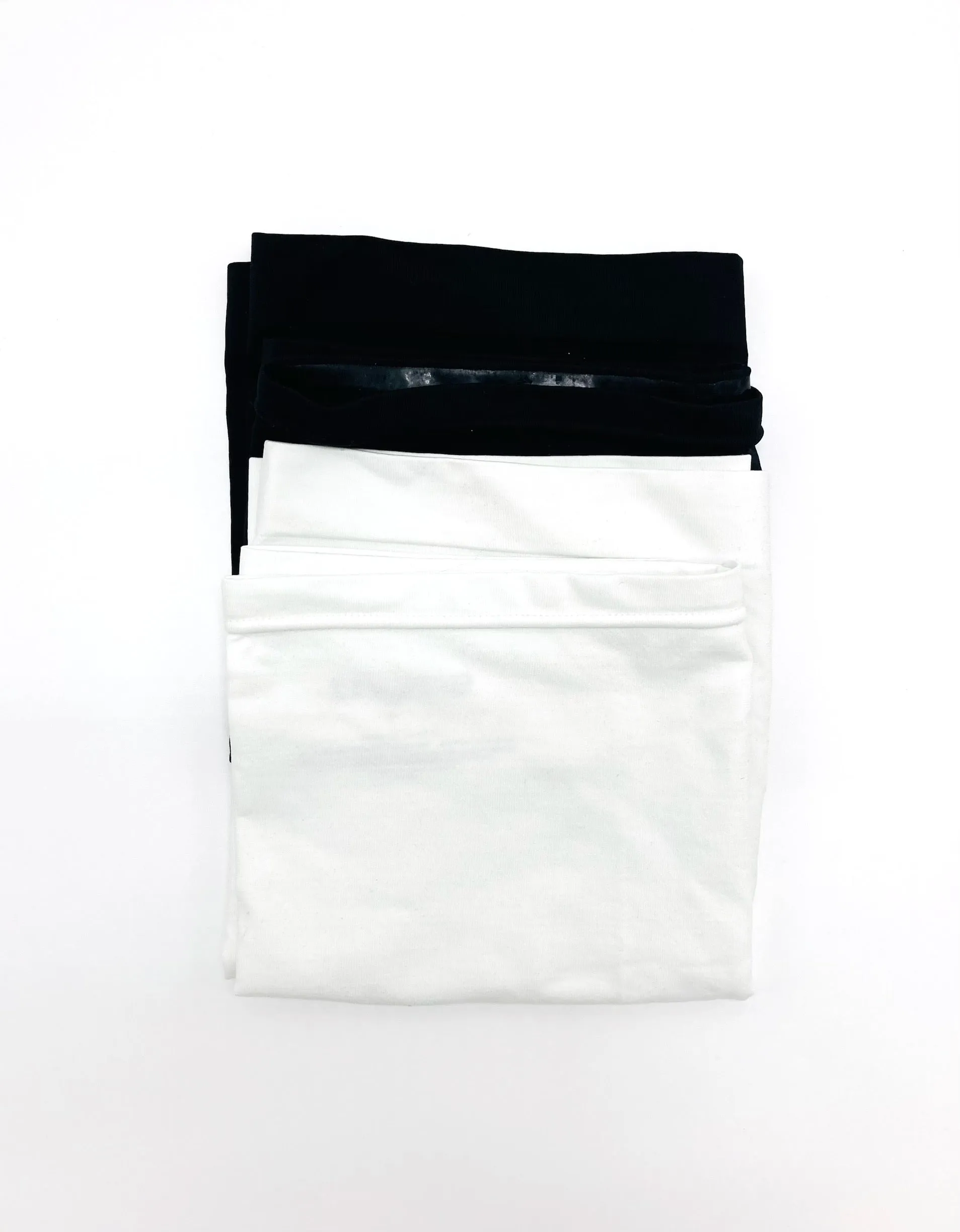 Thyme maternity bands set of 2 (black & white)