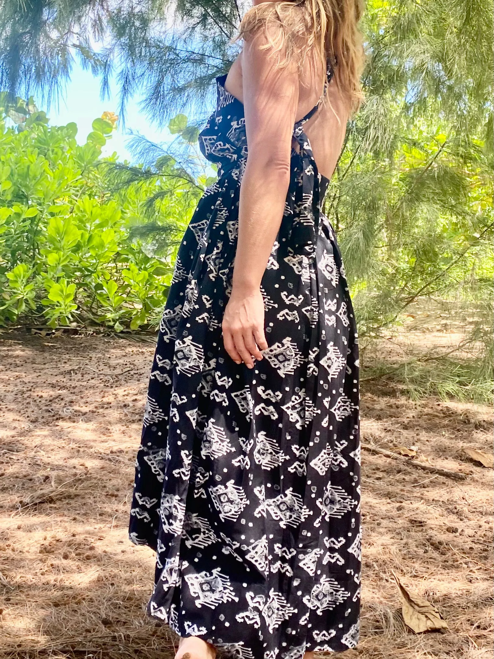 Tribu Navy Blue | Skirt & Wrap Dress