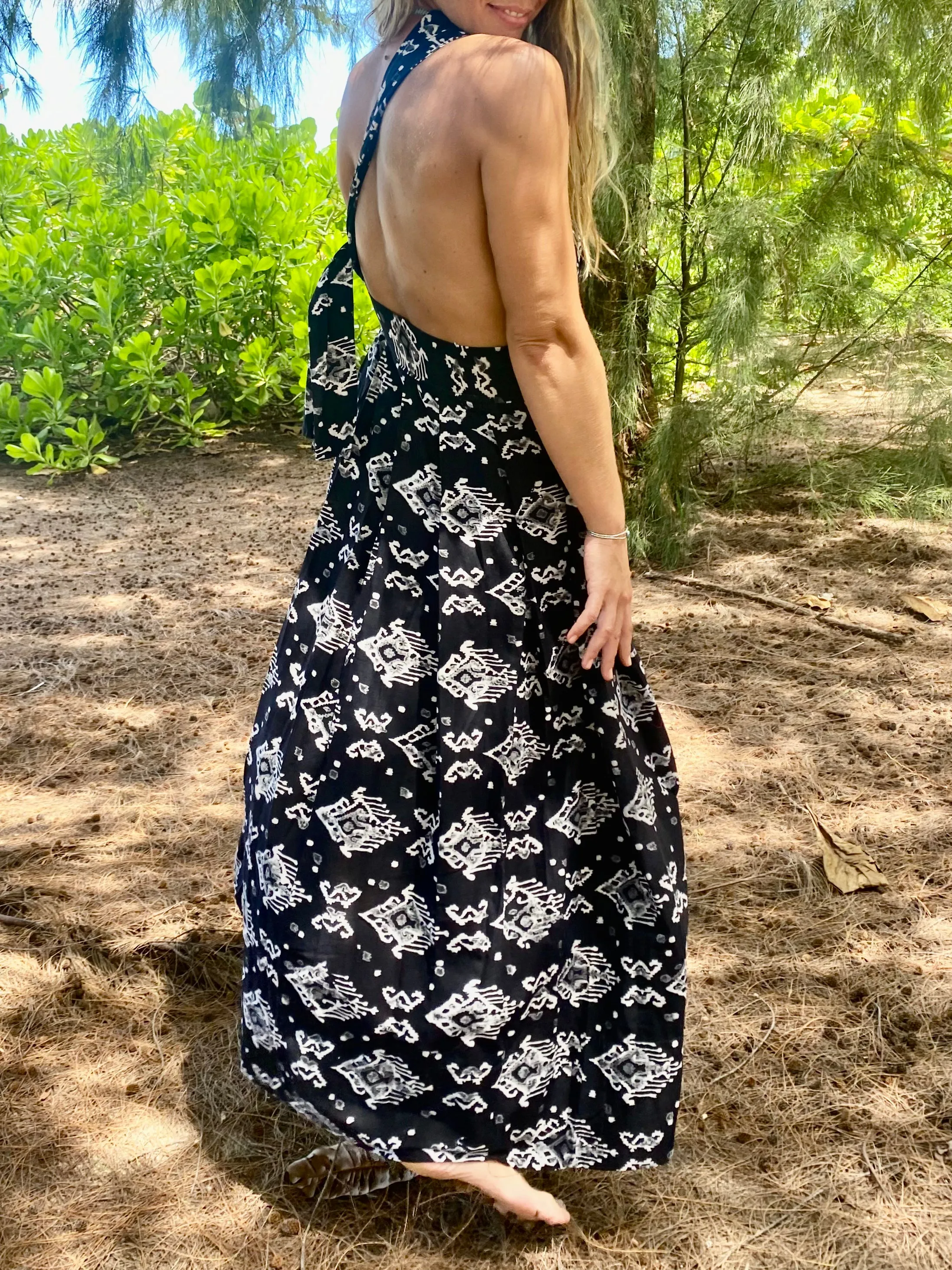 Tribu Navy Blue | Skirt & Wrap Dress