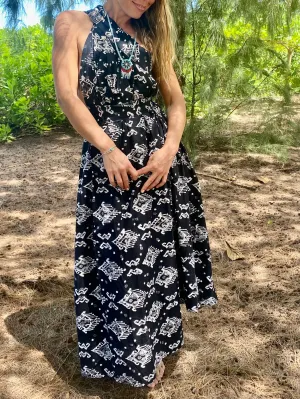 Tribu Navy Blue | Skirt & Wrap Dress